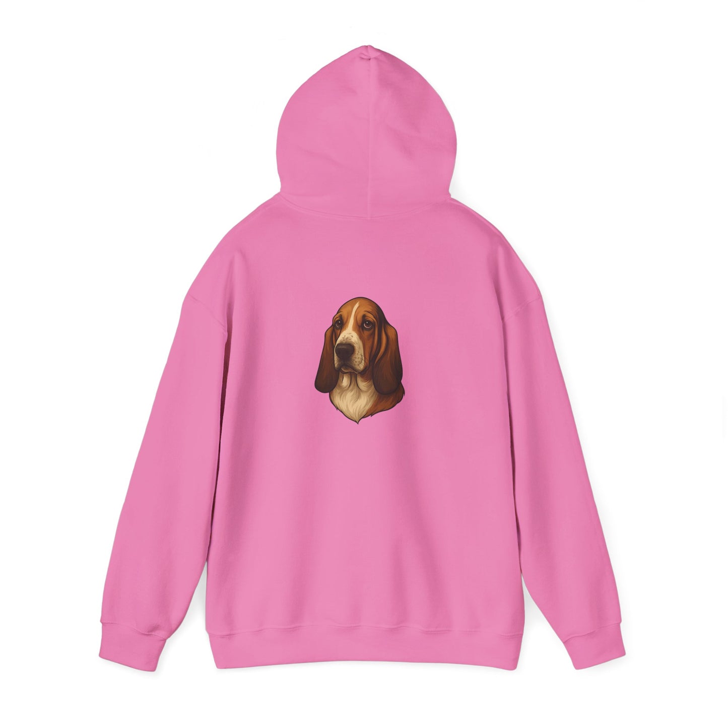 Basset Hound Head Unisex Hoodie