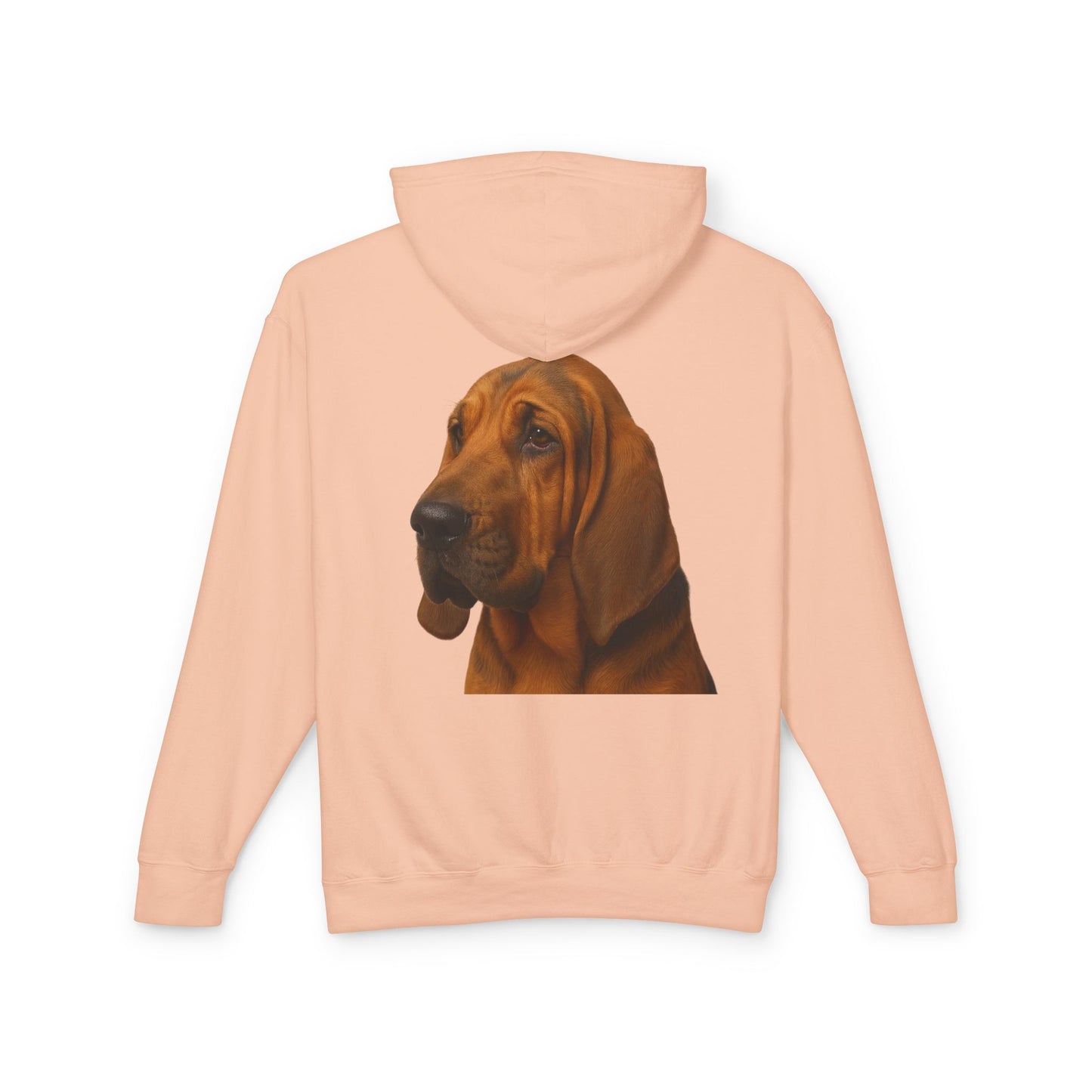 Bloodhound Head Unisex Lightweight Hoodie