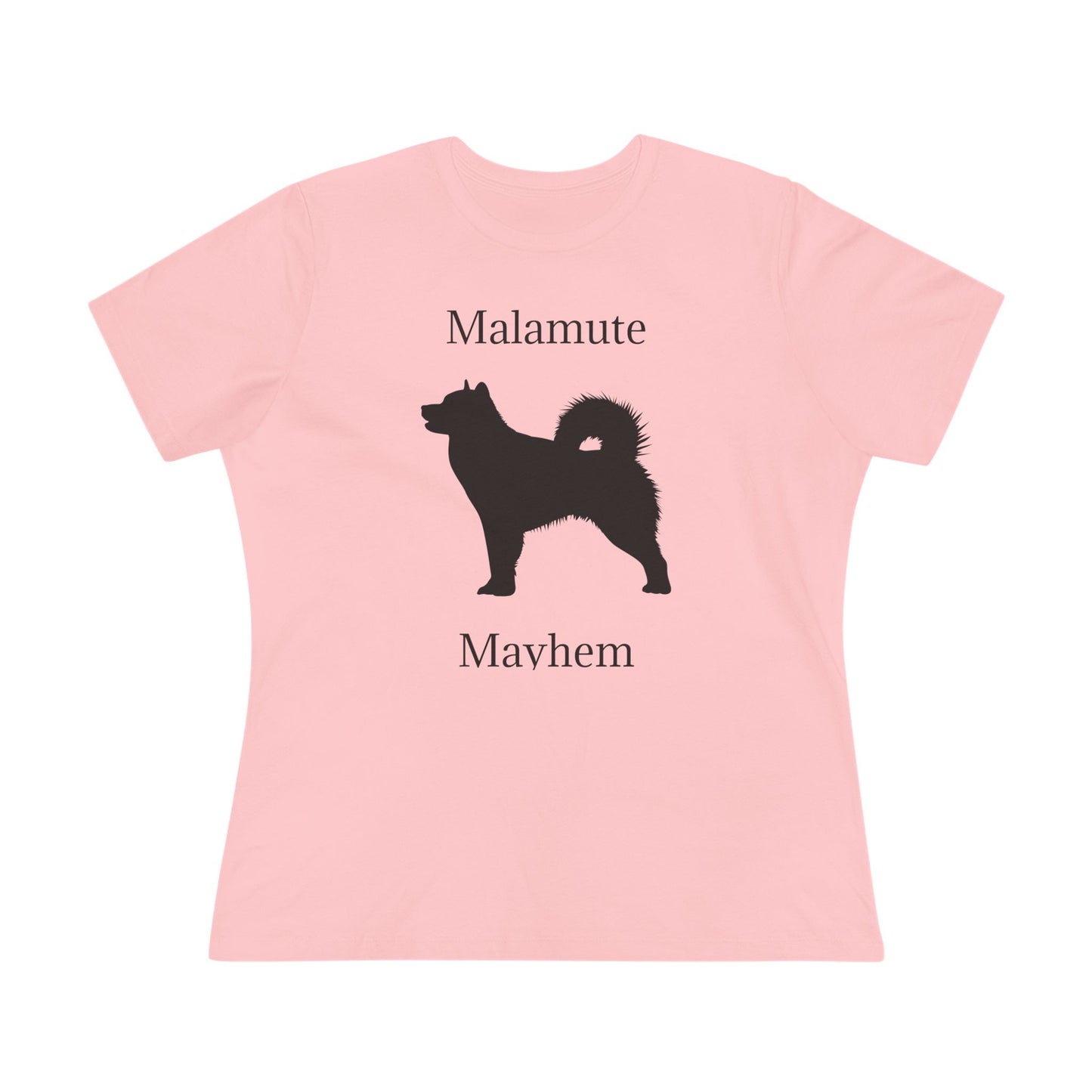 Malamute Mayhem Women's Short Sleeve Crewneck Tee