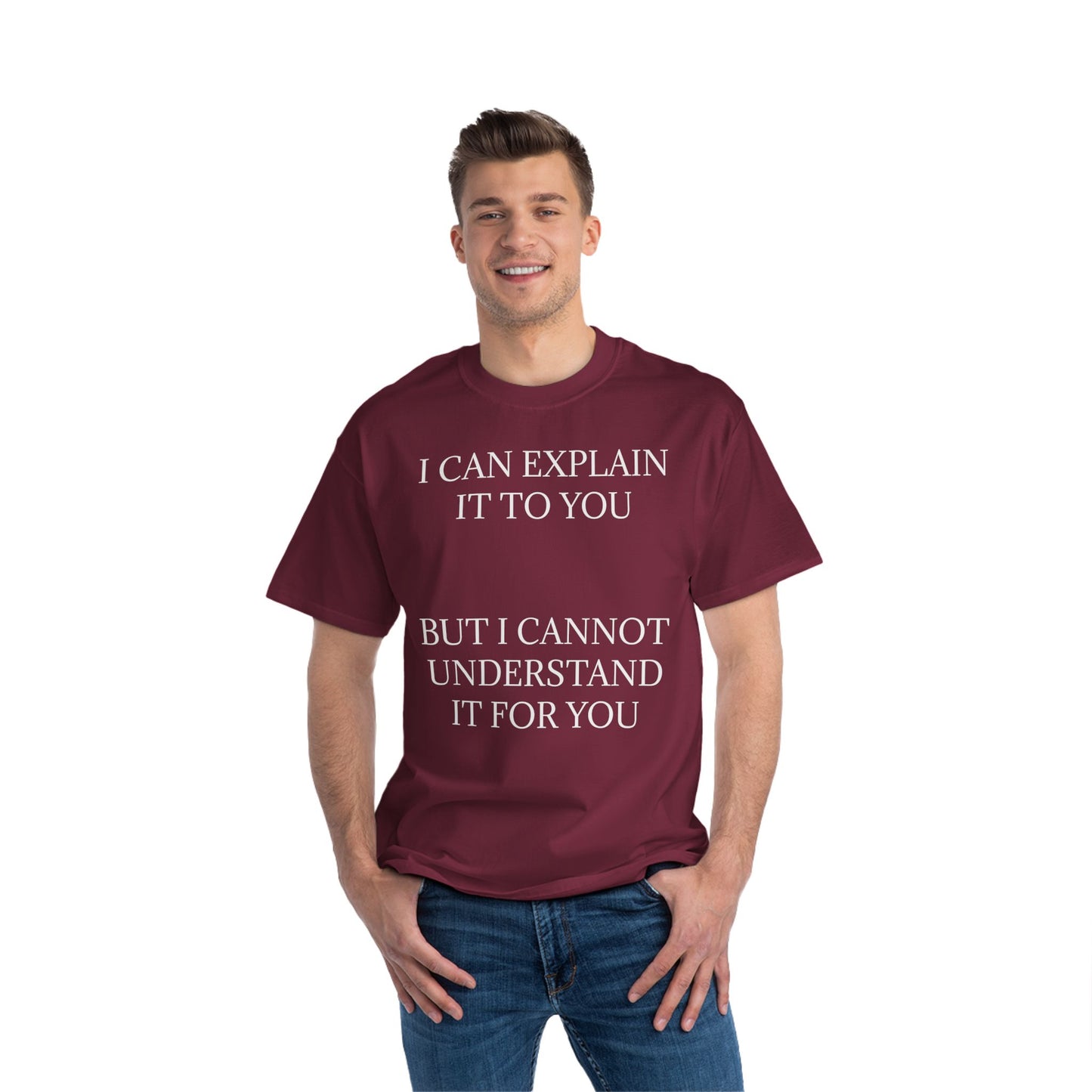 I Cannot Understand It For You Men's Short-Sleeve Crewneck Tee