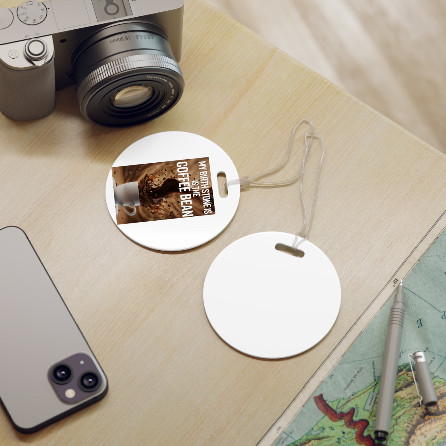 Birth Stone Luggage Tag