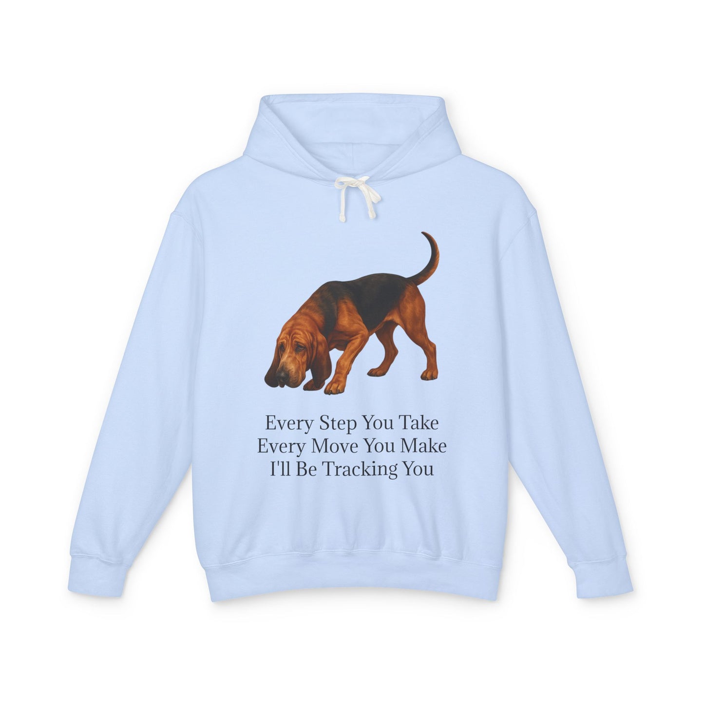 Tracking You Unisex Lightweight Hoodie