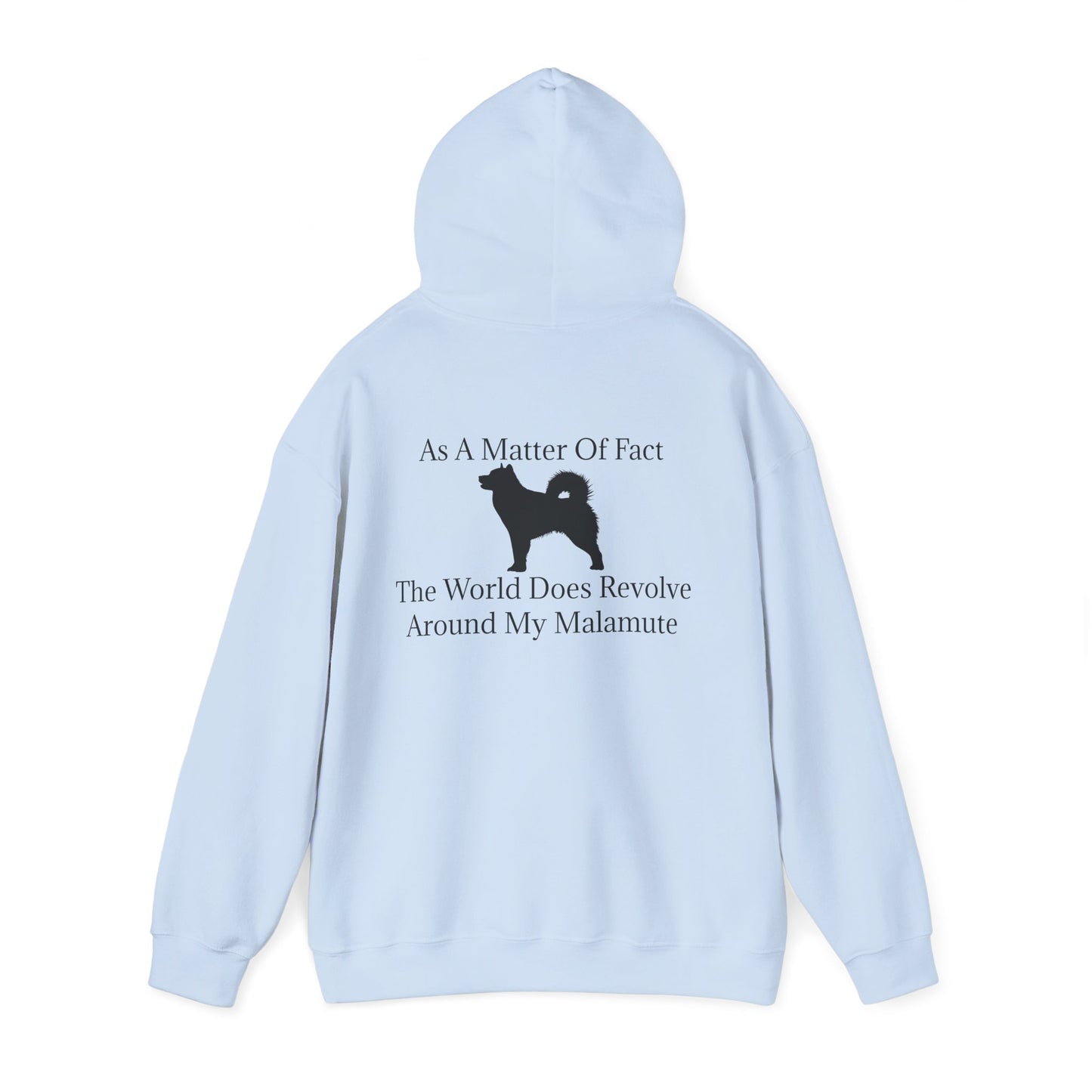 Matter Of Fact Malamute Unisex Hoodie