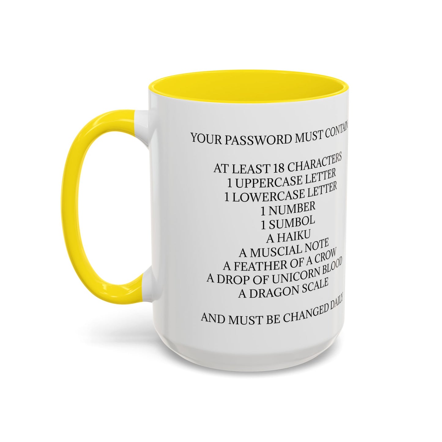 Password 2-Tone Coffee Mug