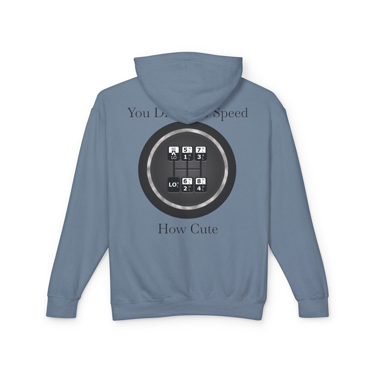 5 Speed How Cute Unisex Lightweight Hoodie