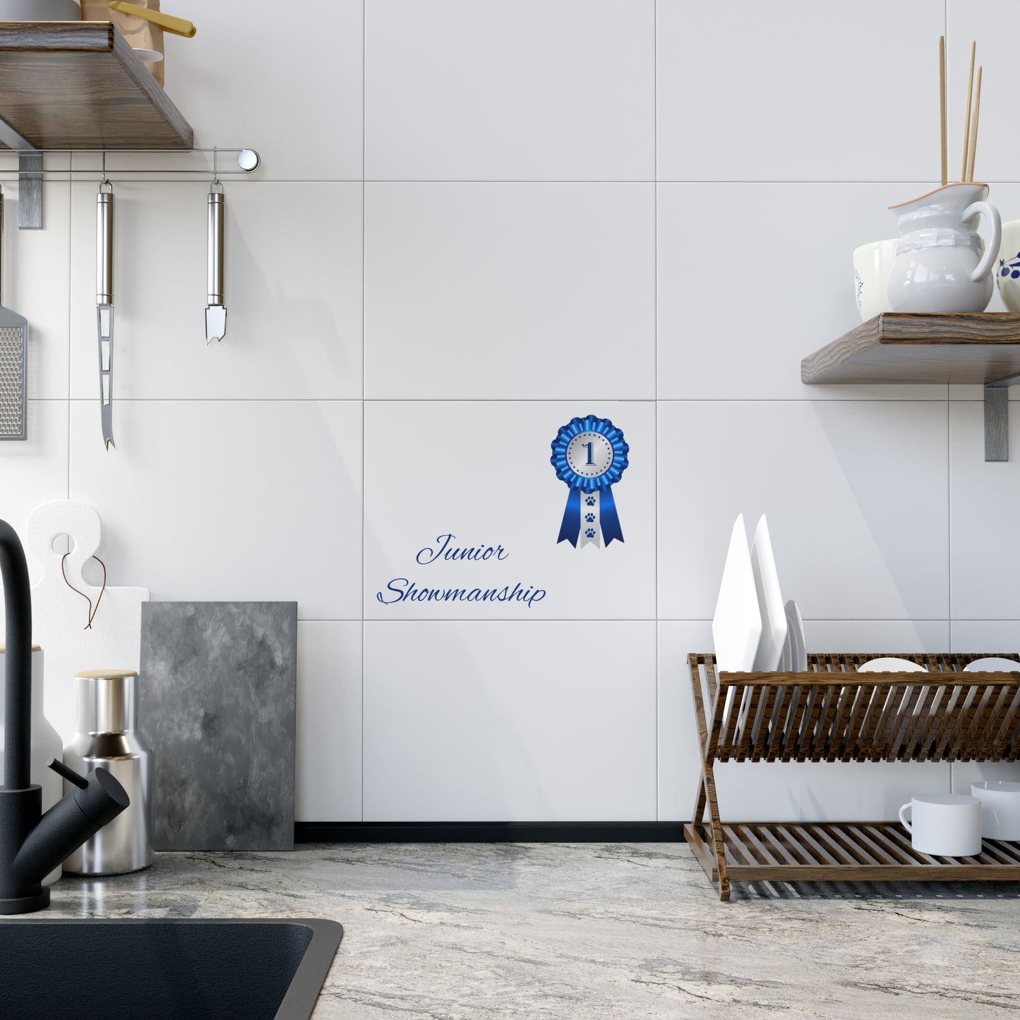 Junior Showmanship Ceramic Photo Tile