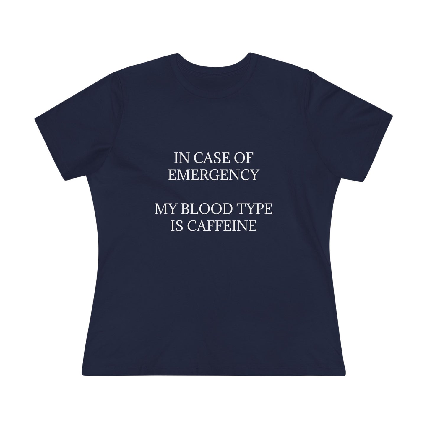 Blood Type Women's Short Sleeve Crewneck Tee