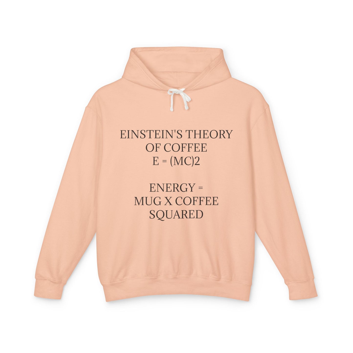 Einstein's Theory Of Coffee Unisex Lightweight Hoodie