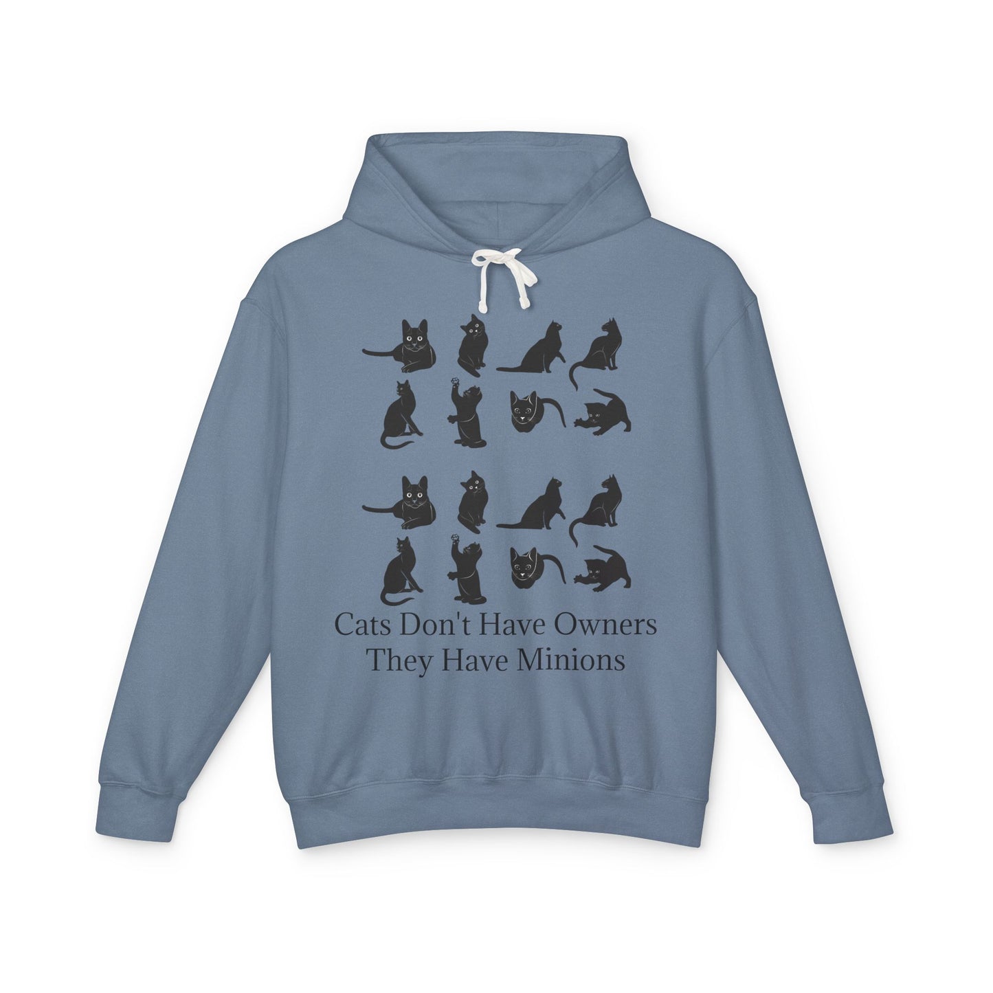 Cat Minions Unisex Lightweight Hoodie