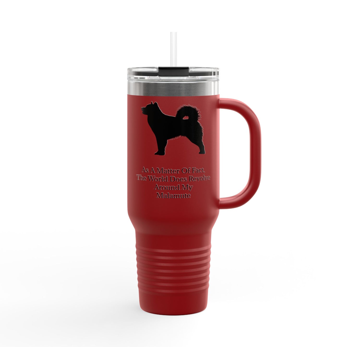 Matter Of Fact Malamute Insulated Travel Mug