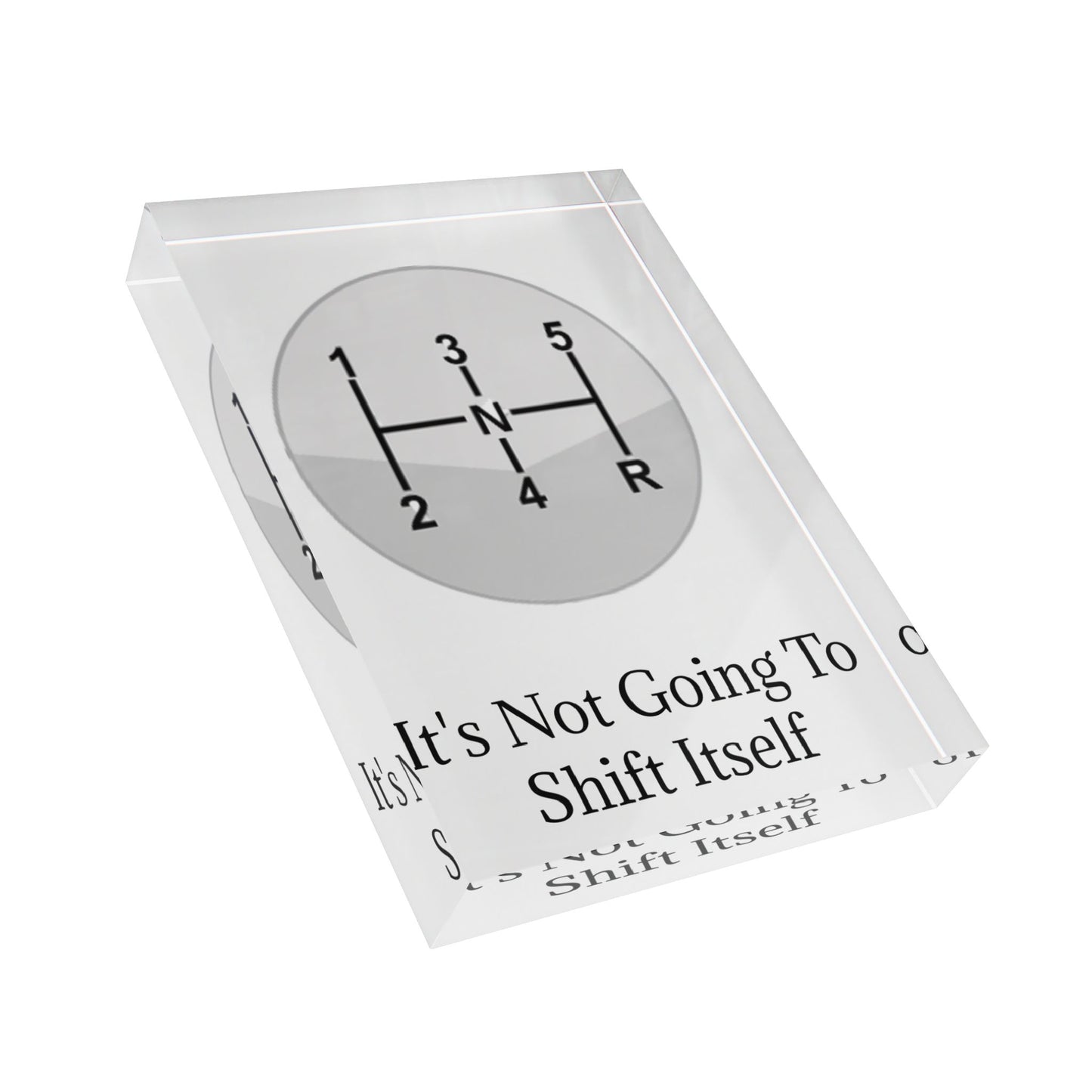 Shift Itself Acrylic Photo Block