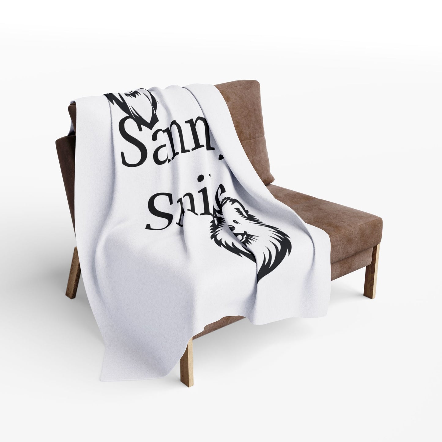 Sammy Smile Arctic Fleece Blanket