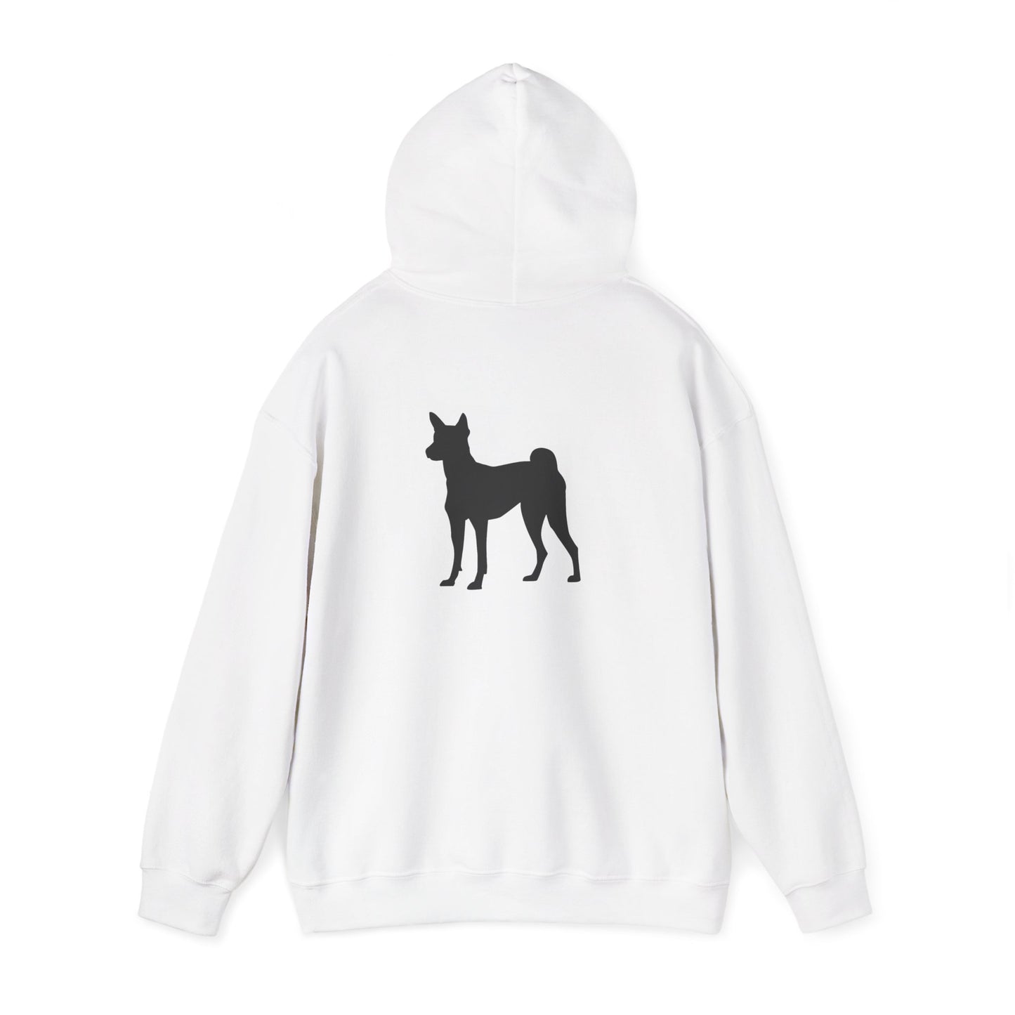Basenji Silhouette Unisex Hoodie