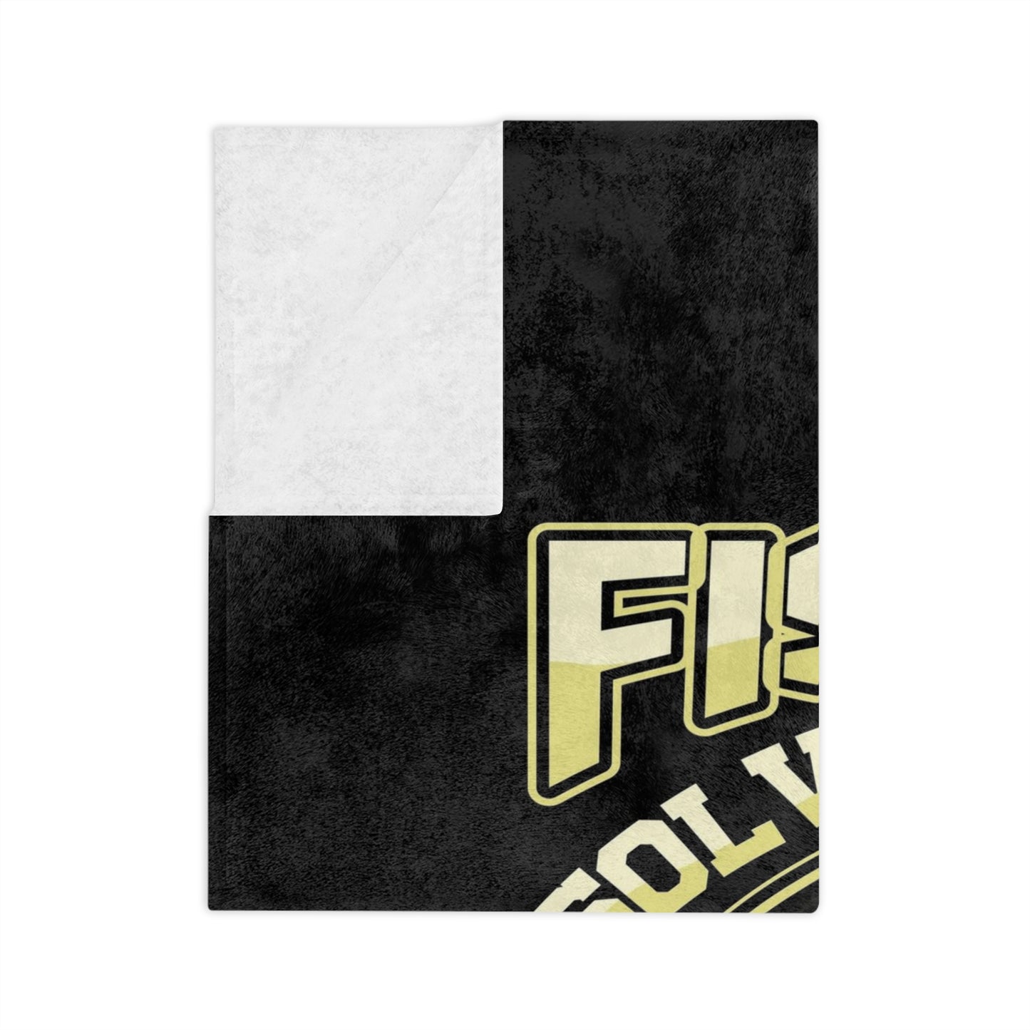 Problem Solving Velveteen Microfiber Blanket