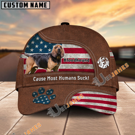 Humans Suck Bloodhound Hat