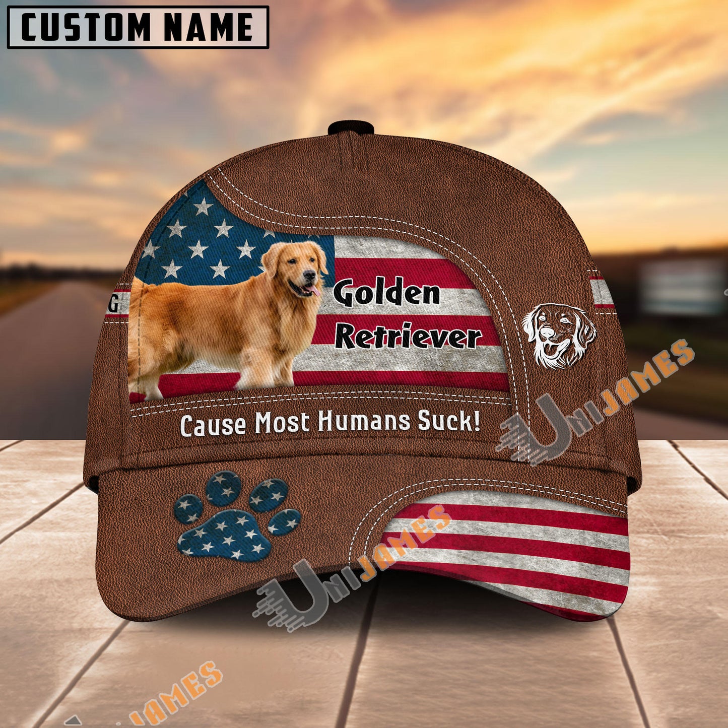 Humans Suck Golden Hat
