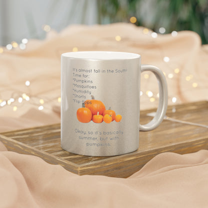 Fall In The South Metallic Coffee Mug