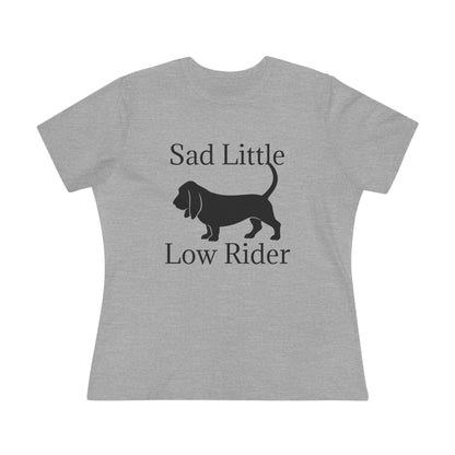 Sad Little Low Rider Women's Short Sleeve Crewneck Tee