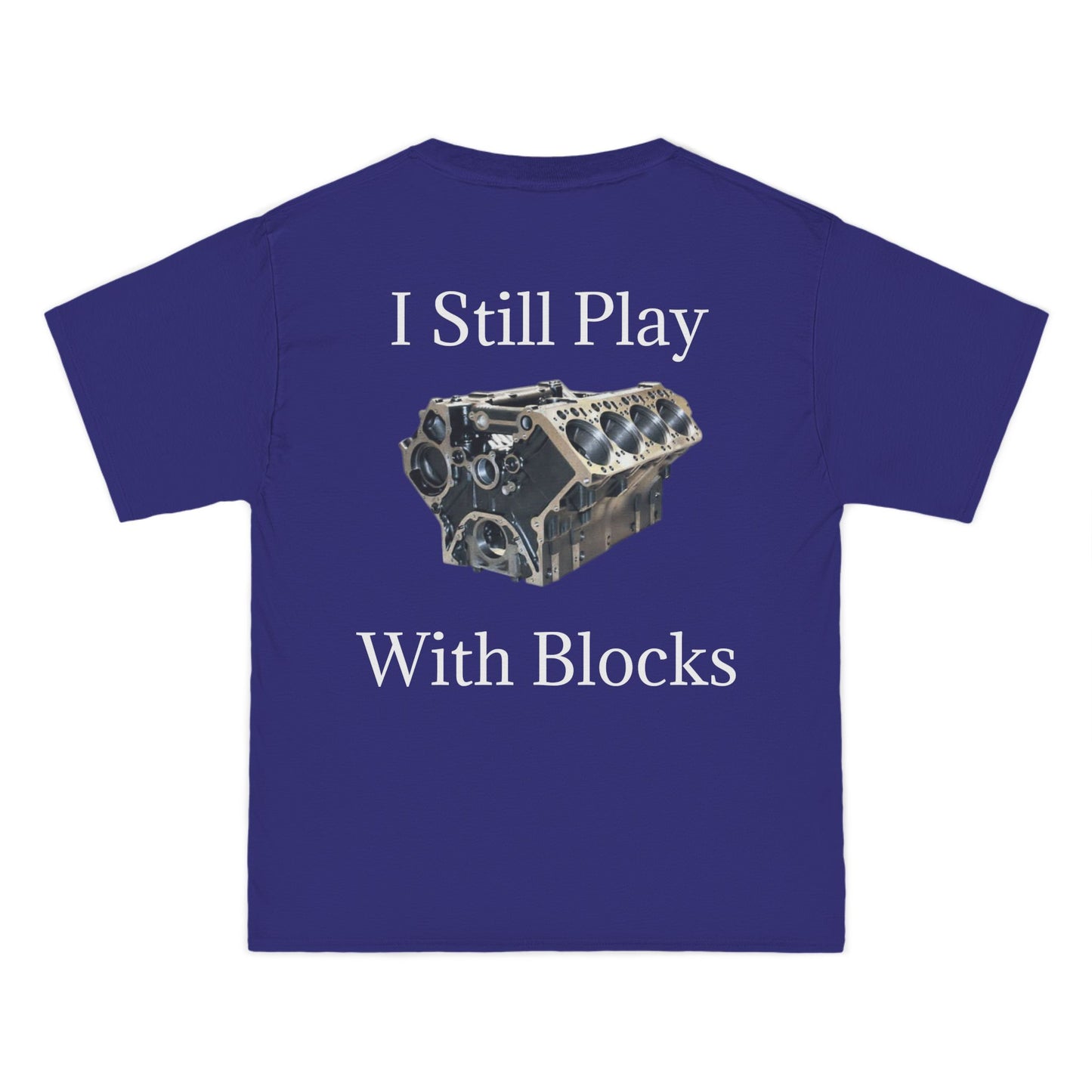 Play With Blocks Men's Short-Sleeve Crewneck Tee