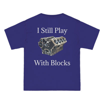 Play With Blocks Men's Short-Sleeve Crewneck Tee