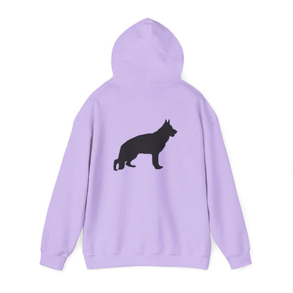 German Shepherd Silhouette Unisex Hoodie
