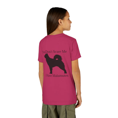 You Don't Scare Me Youth Unisex Short Sleeve Crewneck Tee