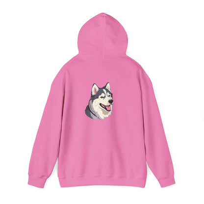 Malamute Head Unisex Hoodie