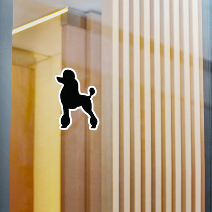 Poodle Silhouette Vinyl Decal