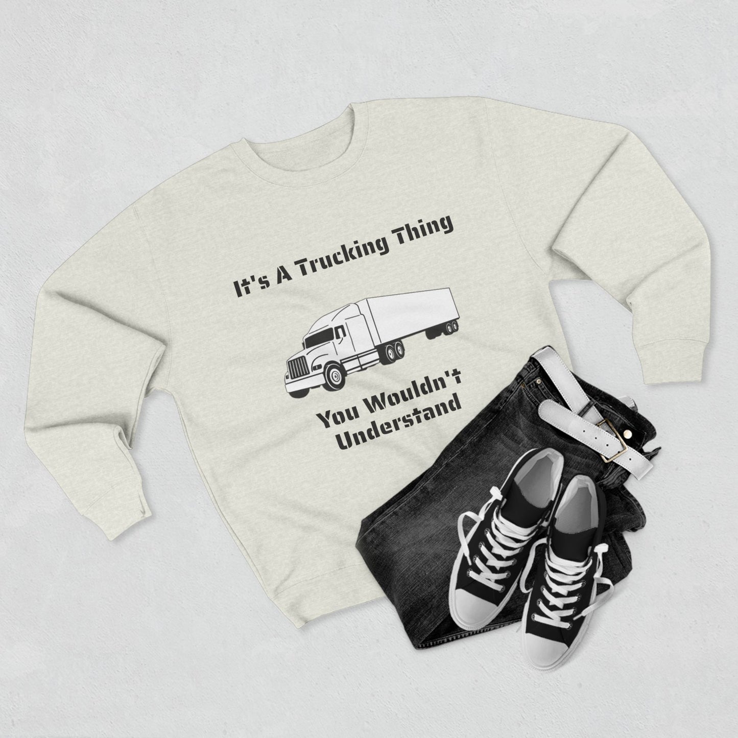 Trucking Thing Unisex Crewneck Sweatshirt