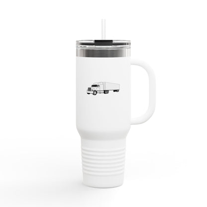 Semi Truck Insulated Travel Mug