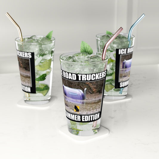 Ice Road Truckers Drinking Glass