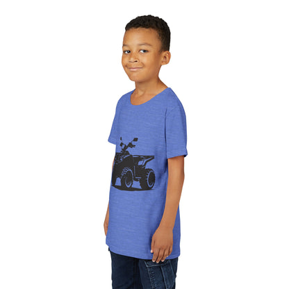 Off The Beaten Path Quad Youth Unisex Short Sleeve Crewneck Tee