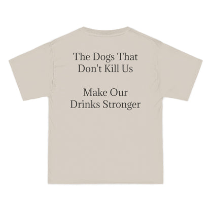 Drinks Stronger Men's Short-Sleeve Crewneck Tee