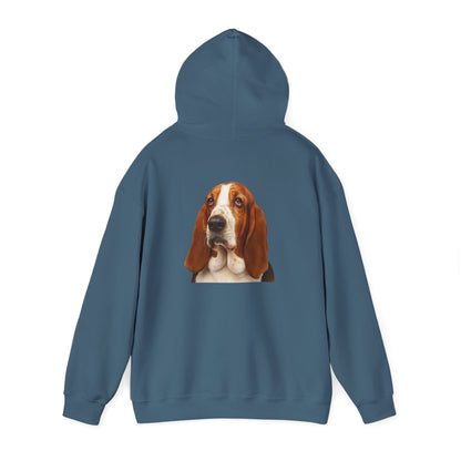 Basset Head Unisex Hoodie