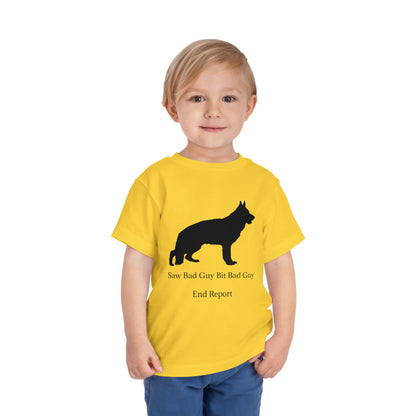Bad Guy Toddler Unisex Short Sleeve Crewneck Tee