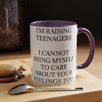 Raising Teenagers 2-Tone Coffee Mug