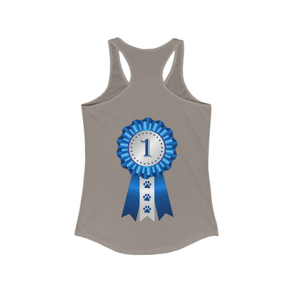 Show Ribbon Women's Racerback Tank