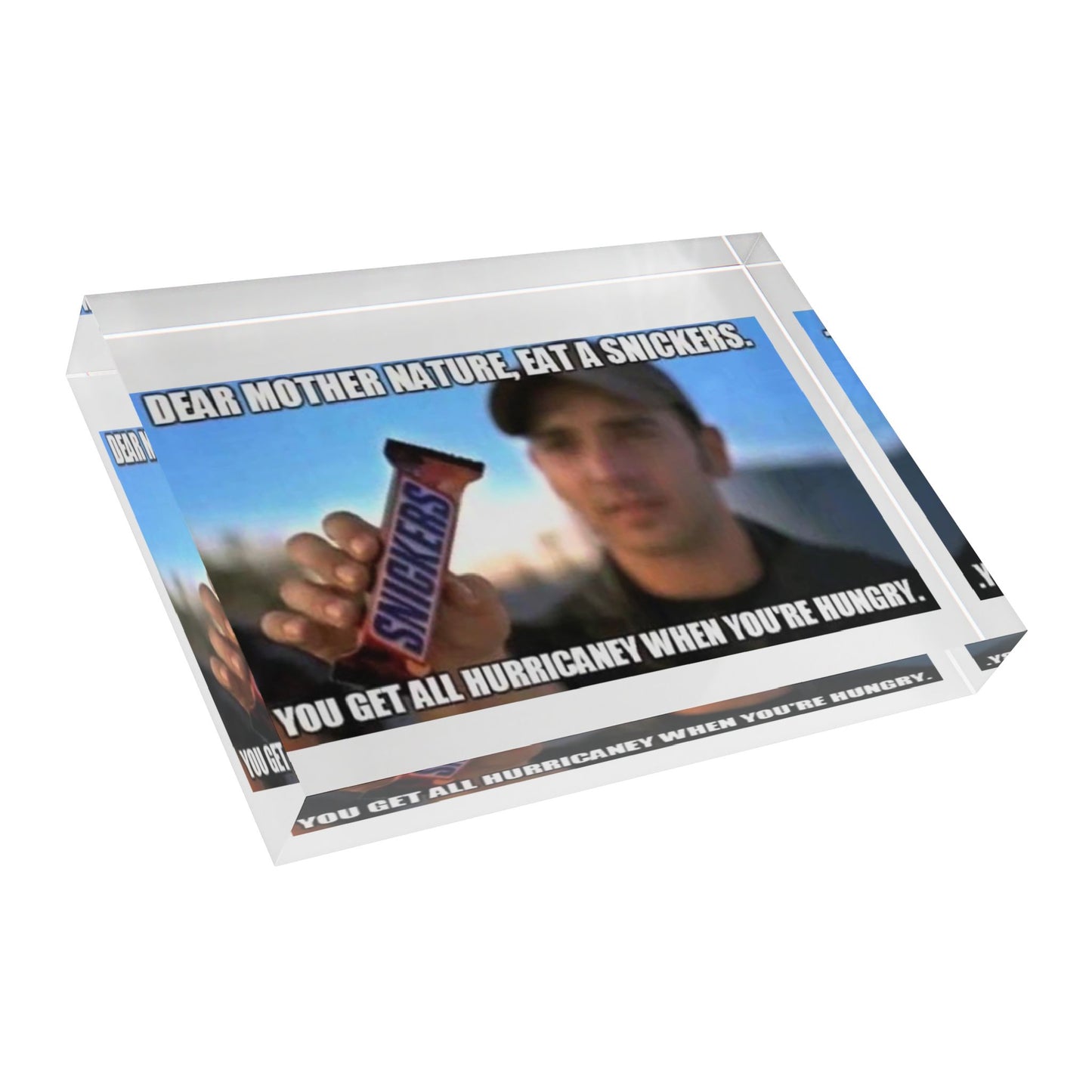 Hurricaney Acrylic Photo Block