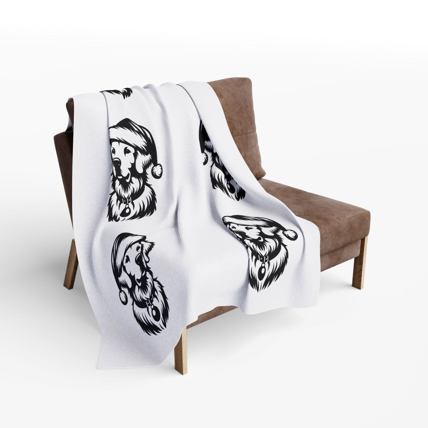 Santa Paws Golden Arctic Fleece Blanket