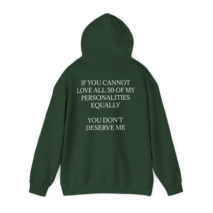 50 Personalities Unisex Hoodie