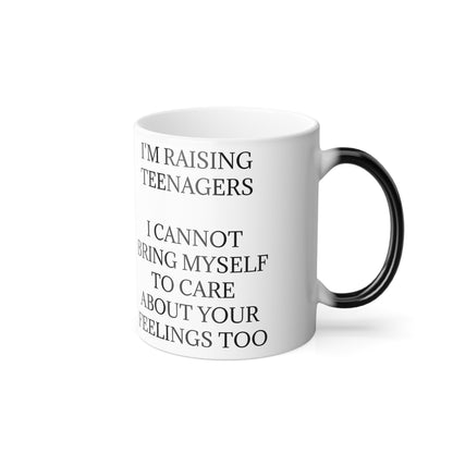 Raising Teenagers Color Changing Mug