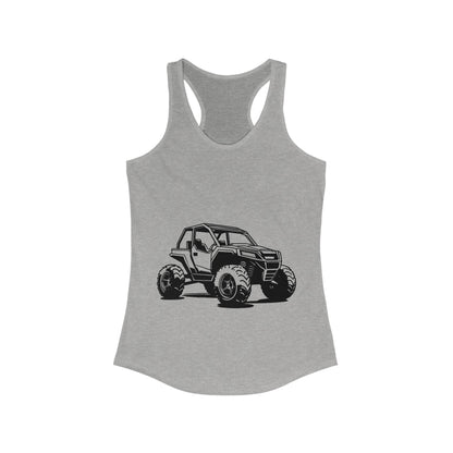 Off The Beaten Path Side By Side Women's Racerback Tank