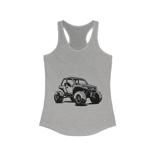 Off The Beaten Path Side By Side Women's Racerback Tank