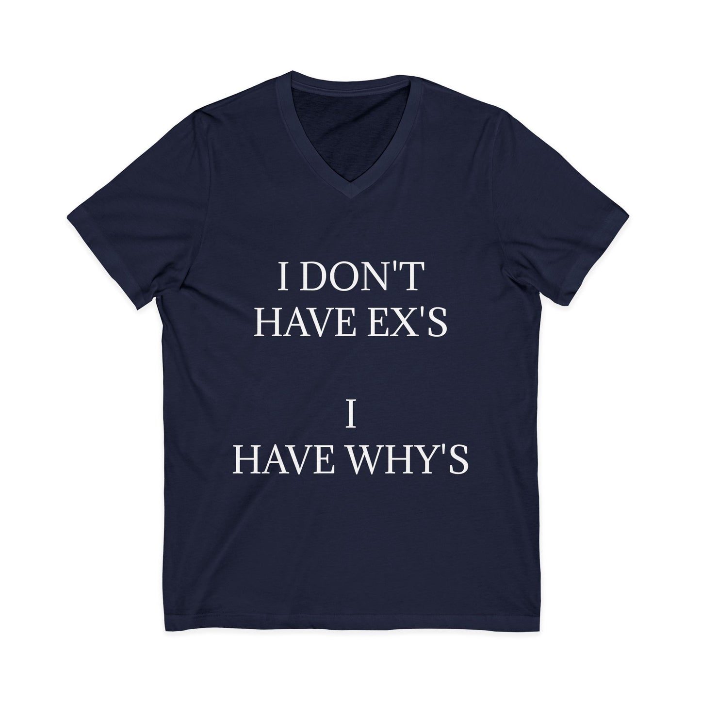 X's And Y's Unisex Short Sleeve V-Neck Tee