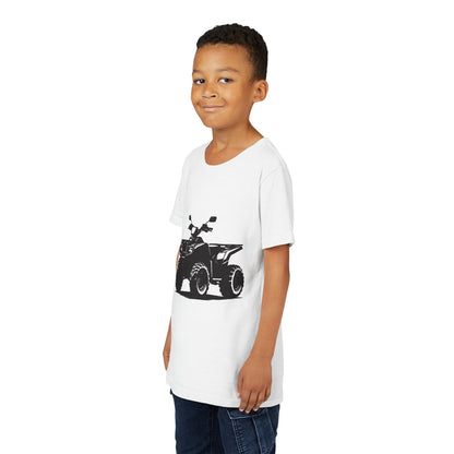 Off The Beaten Path Quad Youth Unisex Short Sleeve Crewneck Tee