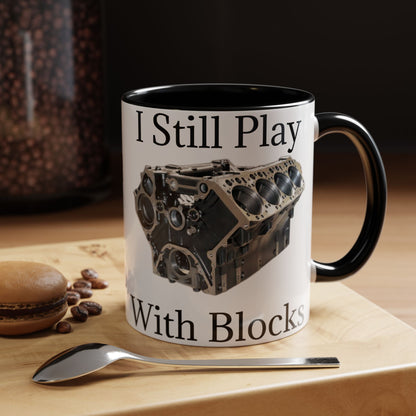 Play With Blocks 2-Tone Coffee Mug