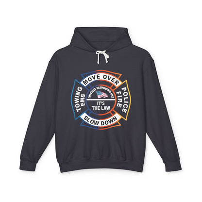 Let First Responders Live Unisex Lightweight Hoodie
