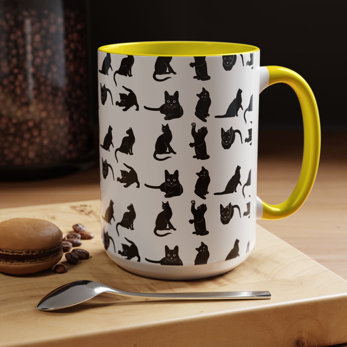 Cats 2-Tone Coffee Mug