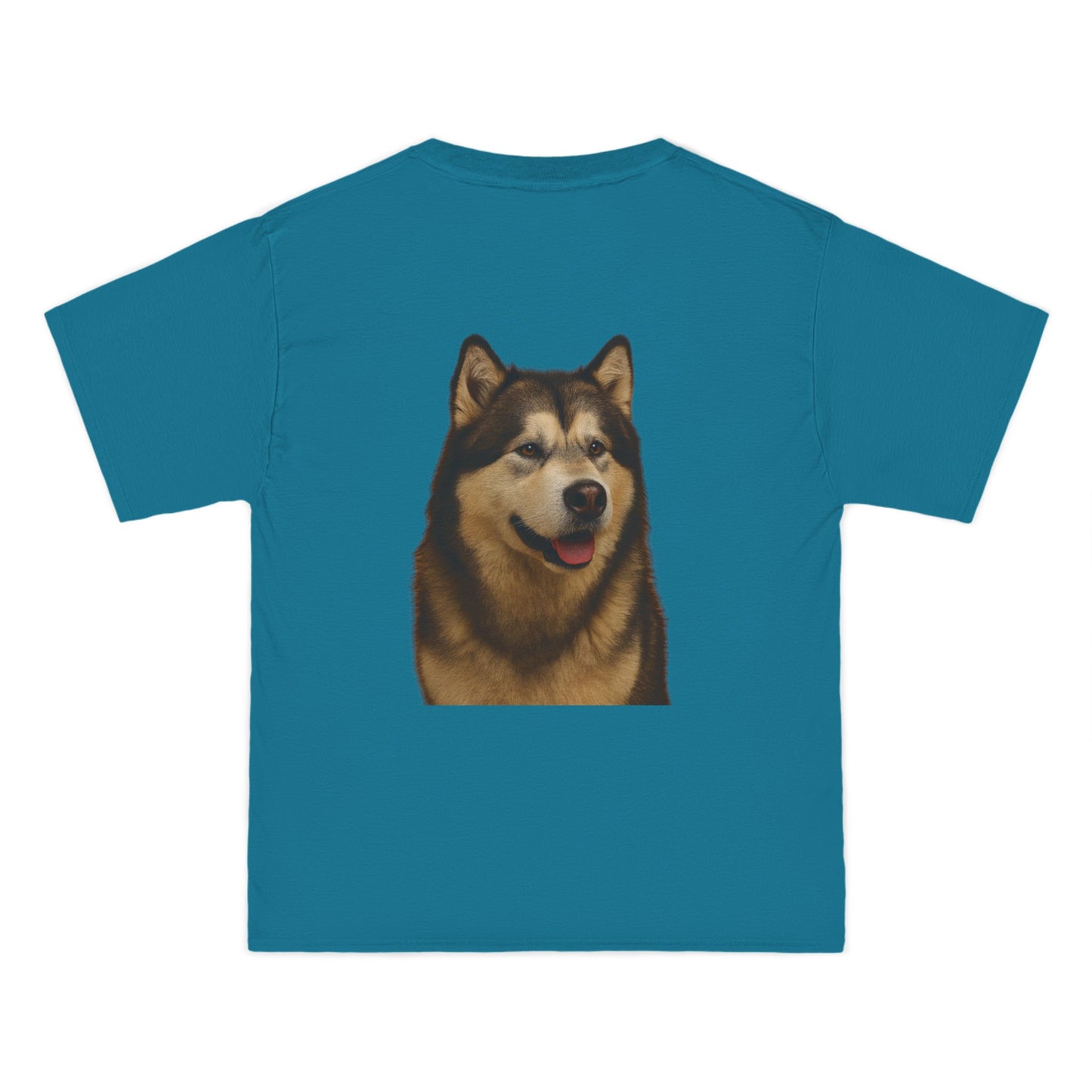Malamute Head Men's Short-Sleeve Crewneck Tee