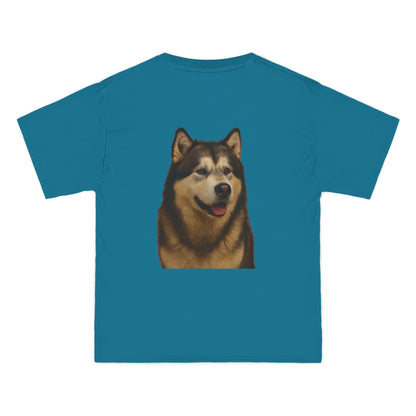 Malamute Head Men's Short-Sleeve Crewneck Tee